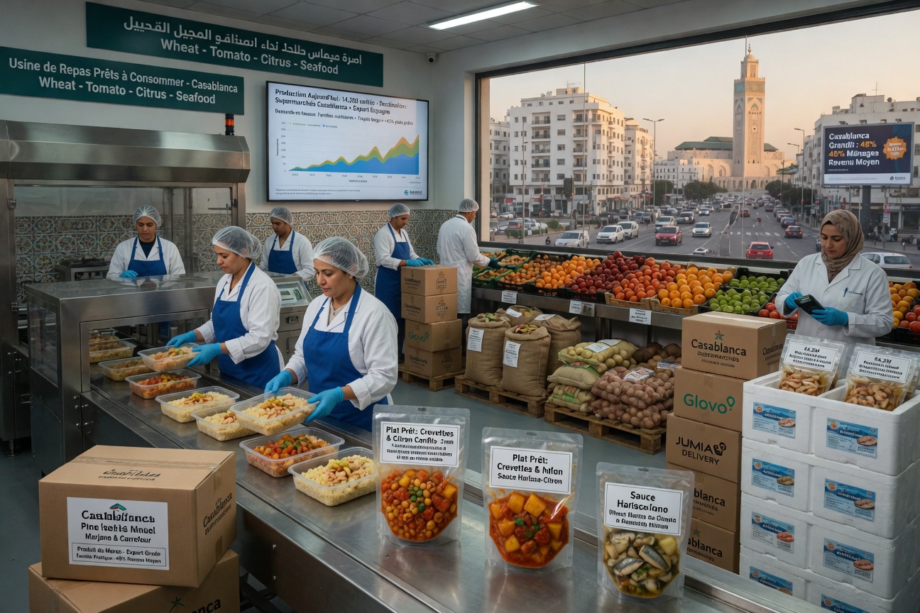 Market opportunity illustration for Casablanca, Morocco