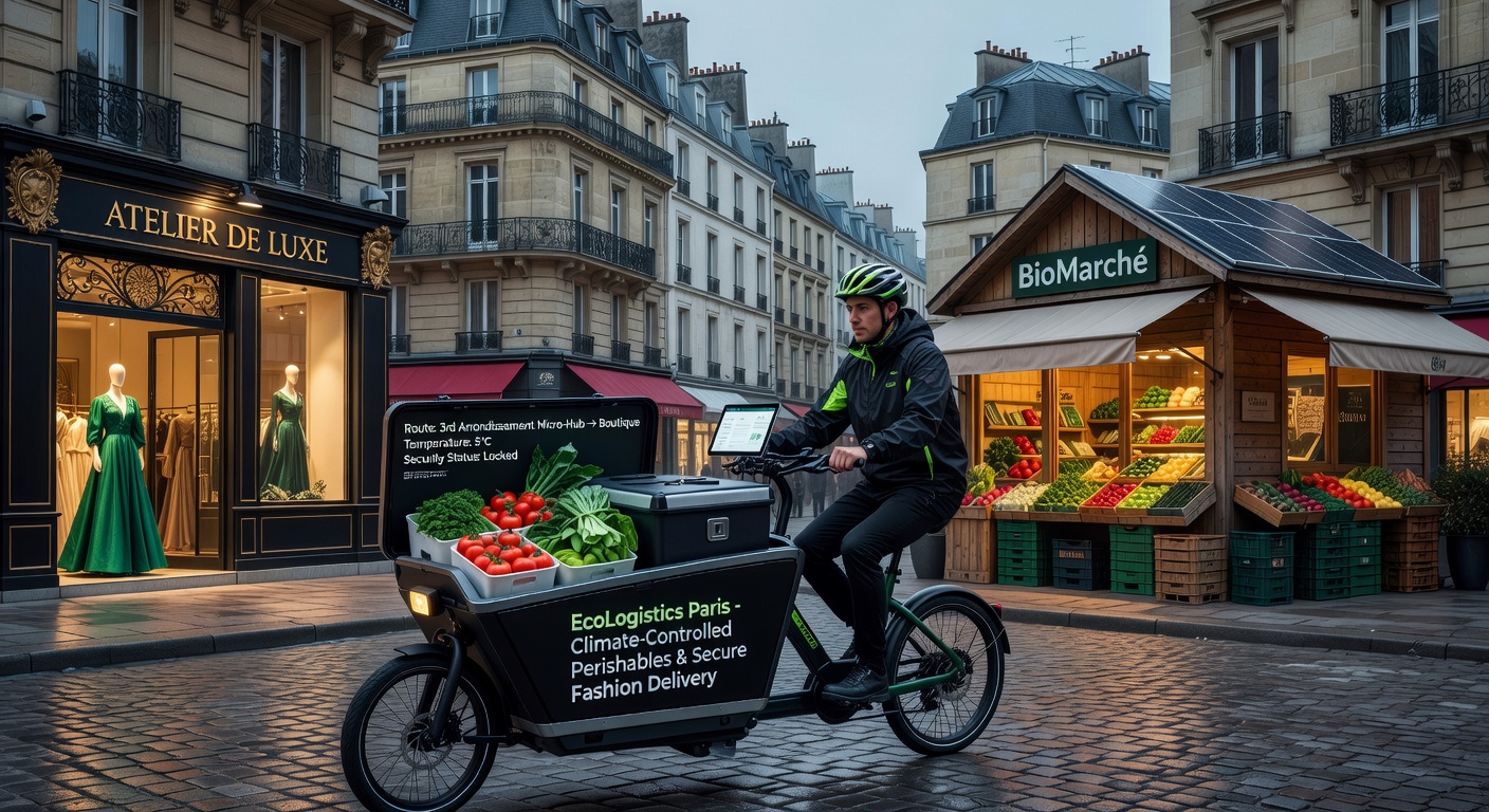 Sustainable Cargo Bike Perishables Logistics