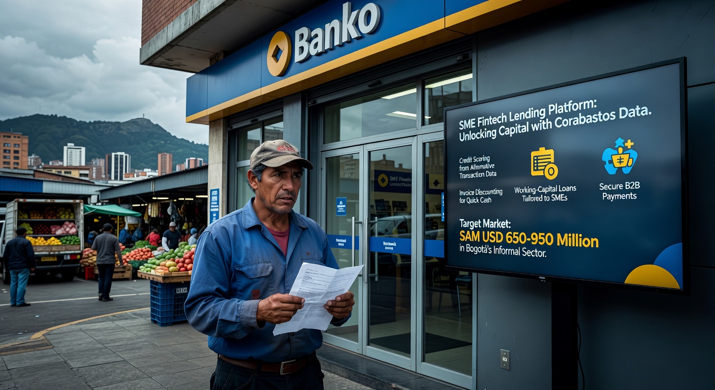 Market opportunity illustration for Bogotá, Colombia