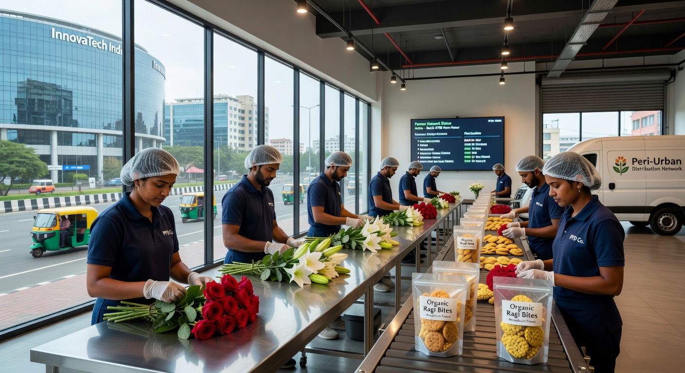 Peri-Urban Floriculture Processing and Distribution